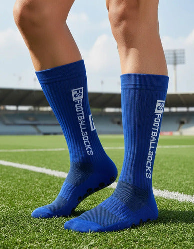 Medias Antideslizantes Fs Mmsports Azul S