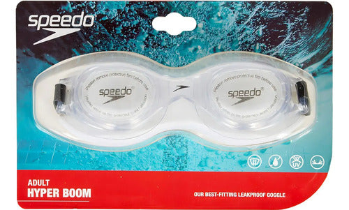 Goggles Speedo Hyper Boom Unisex Color Transparente