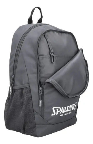 Mochila Deportiva Spalding Gris Liso