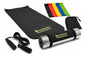 Kit Fitness Completo Gimnasio En Casa Bandas Colchoneta Soga Negro