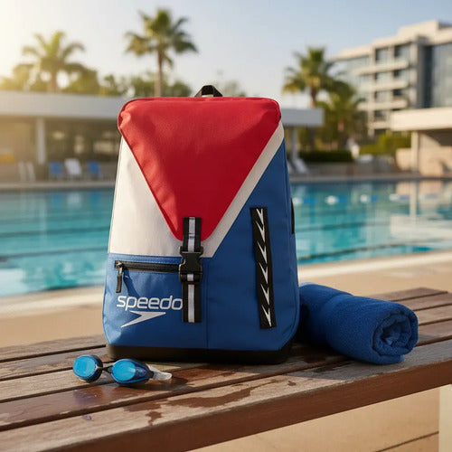 Mochila Bolso Deportivo Speedo Team Bag 35 Mmsports Multicolor Lisa