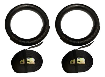 Anillas De Crossfit Knex Gimnasia Gimnasio Entrenamiento Negro