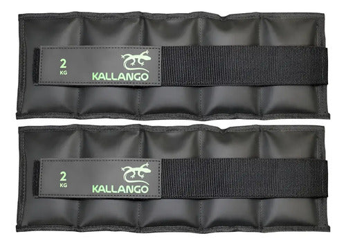 Tobi Pesas Profesional Engomadas Kallango 2kg Negro