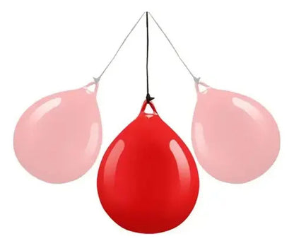 Bolsa Boxeo Rellenable 30l Agua Fitness Entreno Profesional Rojo