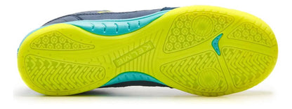 Calzado Futsal Kelme Elite Navy Blue - Lime Mmsports