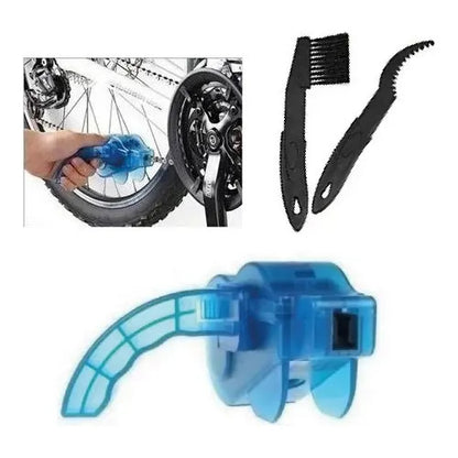 Kit Limpiador De Cadena Y Piñones + Cepillo Para Bicicleta