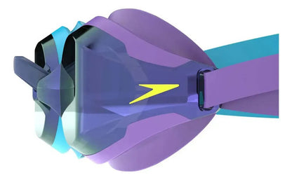 Anteojos Natación Unisex Fastskin Speedsocket 2 Mirror Azul Turquesa/violeta