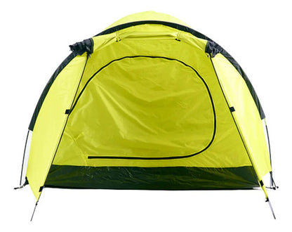 Carpa Camping Hawapi Wasi 2 Personas Con Sobretecho 2500 Mm Verde Lima