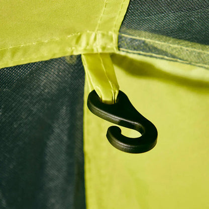 Carpa Camping Hawapi Yunka 2 Personas Impermeable 1000 Mm Verde Lima