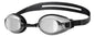Antiparras Arena Zoom X-fit Mirror Natacion Aguas Abiertas Color Silver Black Black