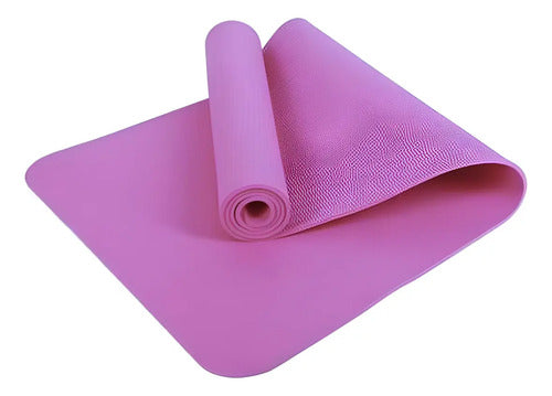 Colchoneta Mat Yoga Eco Friendly 180x60cm 6mm Rhino