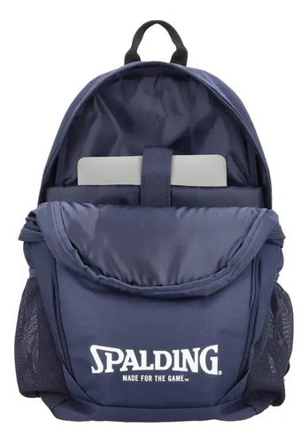 Mochila Deportiva Spalding Azul Liso
