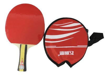 Paleta De Ping Pong 1 Estrella Rojo Cs (chino)