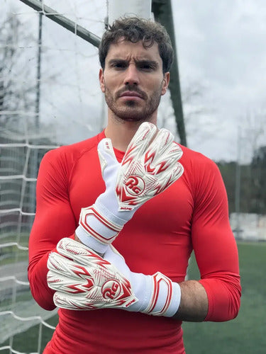 Guante De Arquero Rg Samurai 26 Profesional Fútbol Mmsports