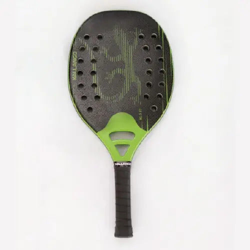Paleta Beach Tennis Playa Fibra De Carbono 3k Kallango® Negro
