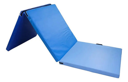Colchoneta Entrenamiento Plegable 180x60x4 Cm - Liveup Azul