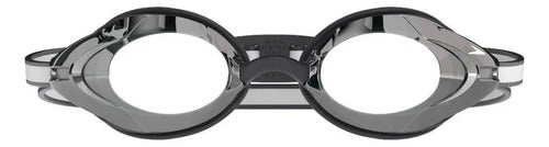 Lente Natación Espejado Speedo 3.0 Vanquisher Mirrored Mm Negro