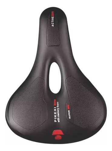 Asiento Bicicleta Urbano Ancho Comodo Az-178 Zuba Bike