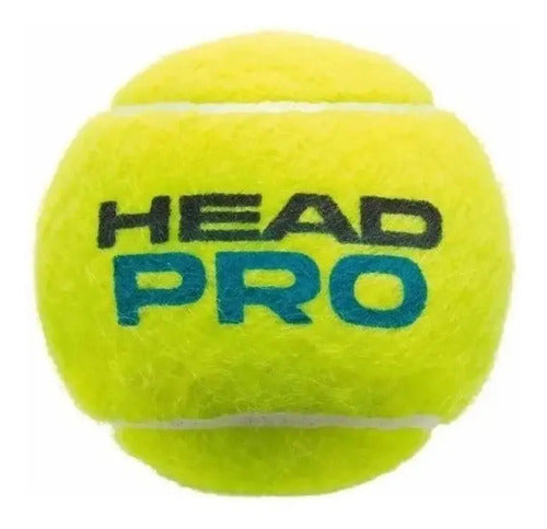 Pelotas De Tenis Head Pro Profesionales Para Cancha Rápida/lenta, Pack De 3 Amarillo