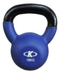 Pesa Rusa Hierro Engomado Ketlle Bell 10 Kg Azul