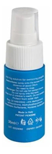 Antivaho Spray Swim Natación Antifog Arena No Fog Azul
