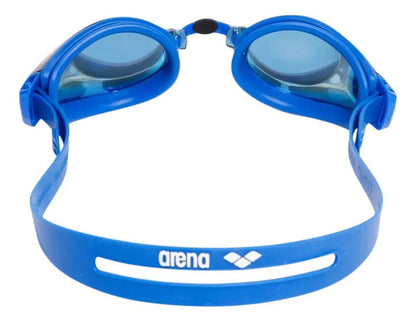 Lentes Natacion Arena Uv Zoom X-fit Mirror Espejado Azul Azul