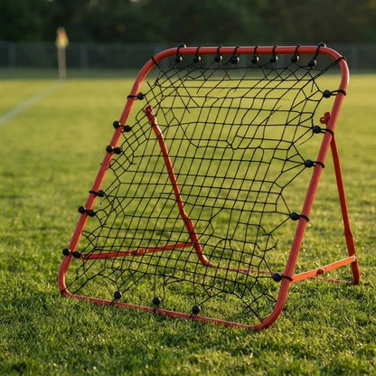 Arco Rebotador Pelota P/ Entrenamiento Futbol Pro Mmsports Rojo