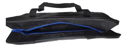 Bolso Deportivo Mingwei 1082 -negro/azul- 54*33*18 Cms Negro/azul Lisa