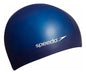 Gorra Speedo De Natación De Silicona Modelo Plain Flat Color Azul Marino Tamaño U Liso