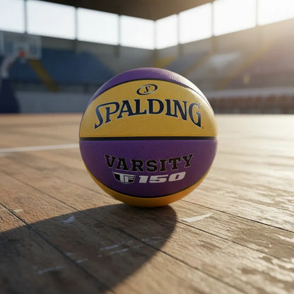 Pelota Básquet Spalding Varsity Violeta/ama N°7 Mmsports Amarillo