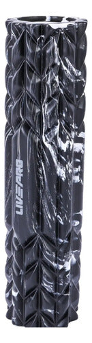 Rodillo De Masaje De 45cm - Livepro Negro