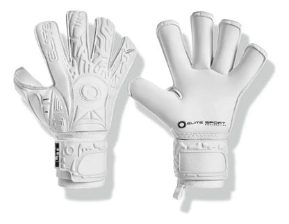 Guante De Arquero Elite Sport Solo White Pro Adulto Mmsports