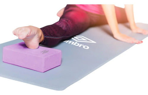 Ladrillo Yoga Umbro Pro Bloque De Goma Eva Pilates Mmsports