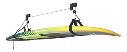 Soporte De Techo Colgar Bicicletas Tabla Surf Kayak Zuba Negro