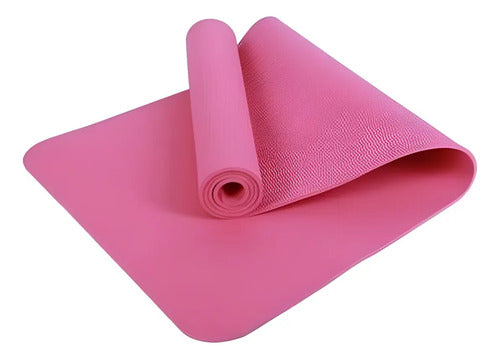 Colchoneta Mat Yoga Eco Friendly 180x60cm 6mm Rhino