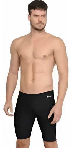Boxer Natación Lycra Largo Hombre - Secado Rápido Eco Multicolor
