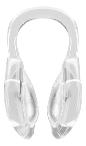 Naricera Natación Speedo Biofuse Clear Color Blanco