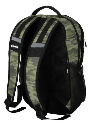 Mochila Camuflada Verde Spalding Deportes Mmsports Verde Camuflado