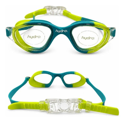 Lentes Natacion Niño Hydro Vaikan Jr Antifog Con Tapones