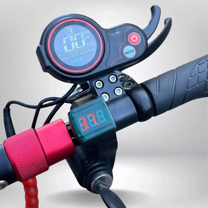 Monopatin Eléctrico 500w Plegable Dc22 K'nex Rojo