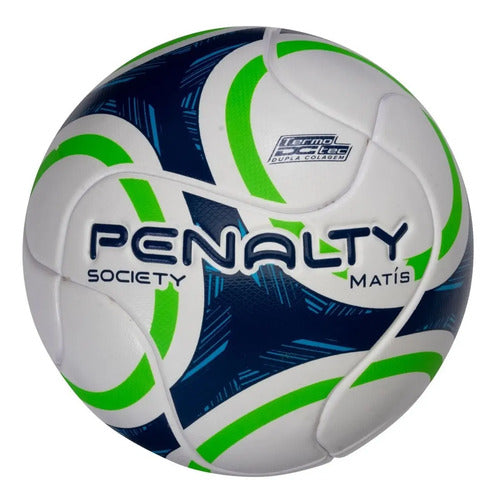 Pelota Futbol Society Matis Ix Penalty Color Blanco
