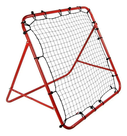 Arco Rebotador Pelota P/ Entrenamiento Futbol Pro Mmsports Rojo