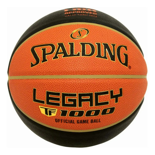 Spalding Basketball Tf-1000 Legacy Fiba Bicolor #6 Naranja