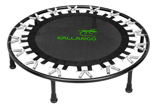Cama Elastica Mini Jump Trampolín Profesional  Fitness Kalla Negro