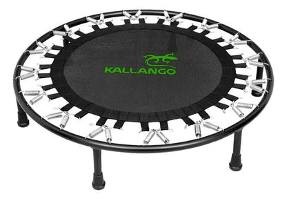 Cama Elastica Mini Jump Trampolín Profesional  Fitness Kalla Negro