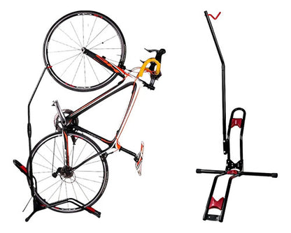 Soporte Estacionamiento Bicicleta Vertical-horizontal - Zuba Negro
