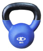 Pesa Rusa Kettlebell De Hierro 8k Engomado Pesas Mancuerna Azul