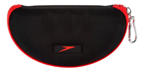 Estuche Para Goggles Speedo Natación Nadar Arena Protector Color Negro/rojo