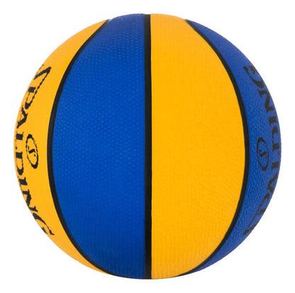 Balón De Baloncesto Spalding Lay-up Mini Outdoor 22 Blue-orange Azul
