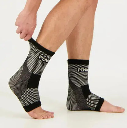 Tobillera Elastica Penalty Par Mmsports Negro